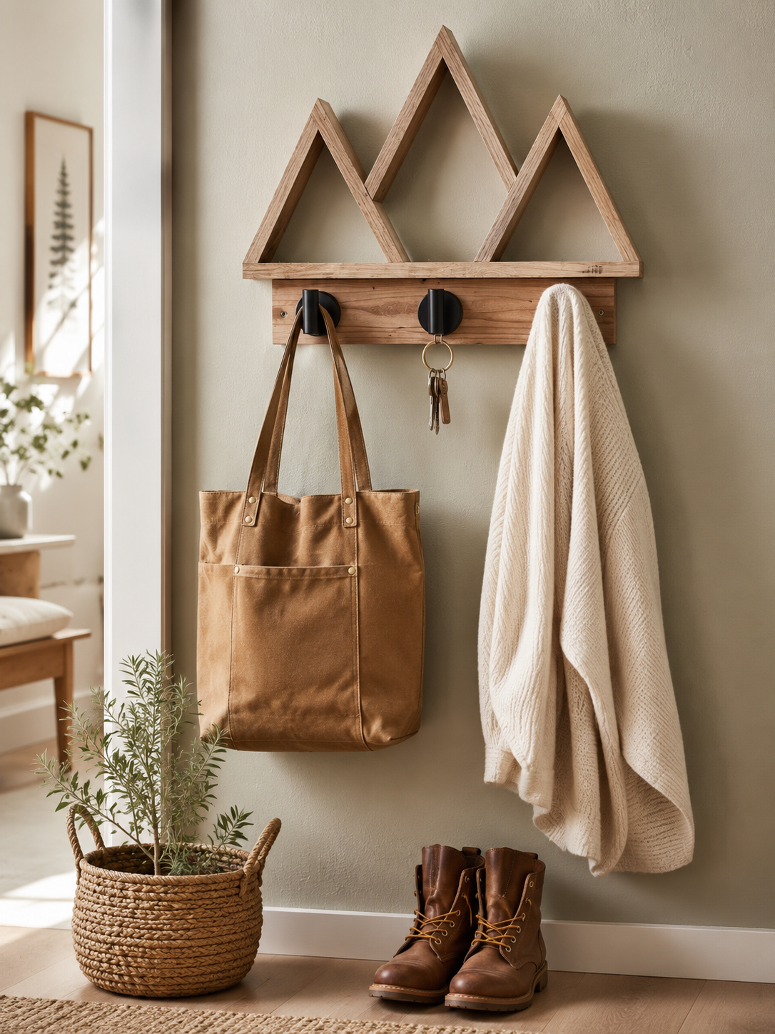 Mountain Coat Rack